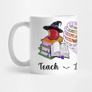 Teach Love Inspire Halloween Teacher Mug